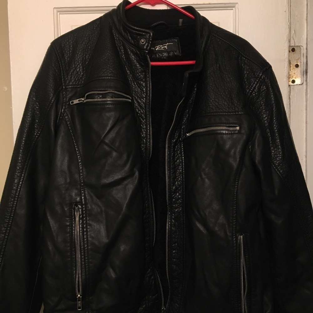 Leather jacket